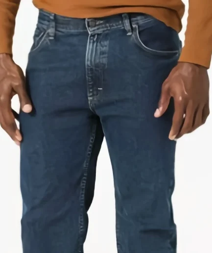 Authentic Men's Regular-fit Comfortable and Elastic-waist Denim Pants Jeans Fashionable