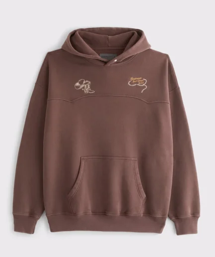 2025 Man's New Style Hoodie Western-style Patterned Autumn Pullover Hoodie