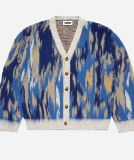 Definierte Mohair Pullover Blend Pullover Winter Strick Mantel Cardigan Fuzzy Mohair Pullover 2025 New Style Sweater