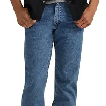 Apparel Men's Regular Fit 100% Cotton Comfort Casual Daily Facroet Flex Waist Jeans Men