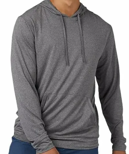 Men's Cool and Classic Long-Sleeved Fashion Sports Hooded Sweatshirt| Anti-odor | 4-way Stretch | Wicking and Drying