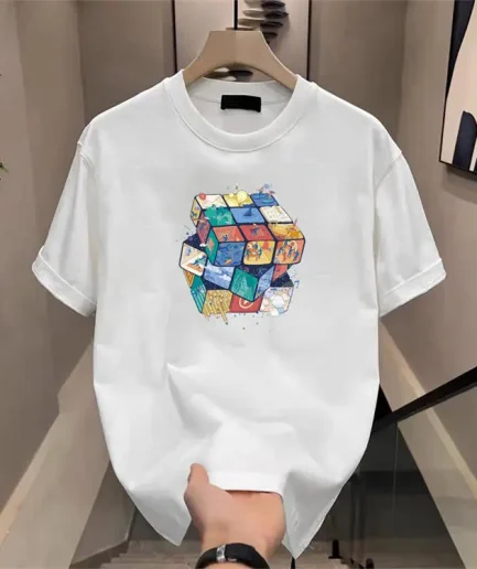 High-quality Short-sleeved T-shirt Men's Summer Half-sleeved Men's Body Shirt on Clothes Bottoming Shirt Trend Loose