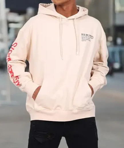 Hoodie Kid See Ghosts Western Street Rapper Sweatshirt for Man Fashionable 100% Cotton High Quality