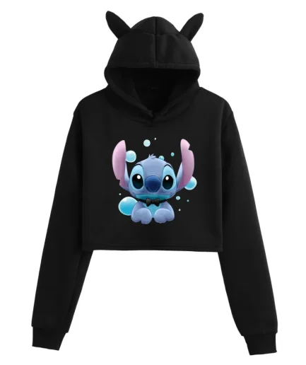 300GSM Gleece Hoodies Hoodies Puff Print Personalized Cute Print Cropped Top Unisex Hoodies Sweatshirt
